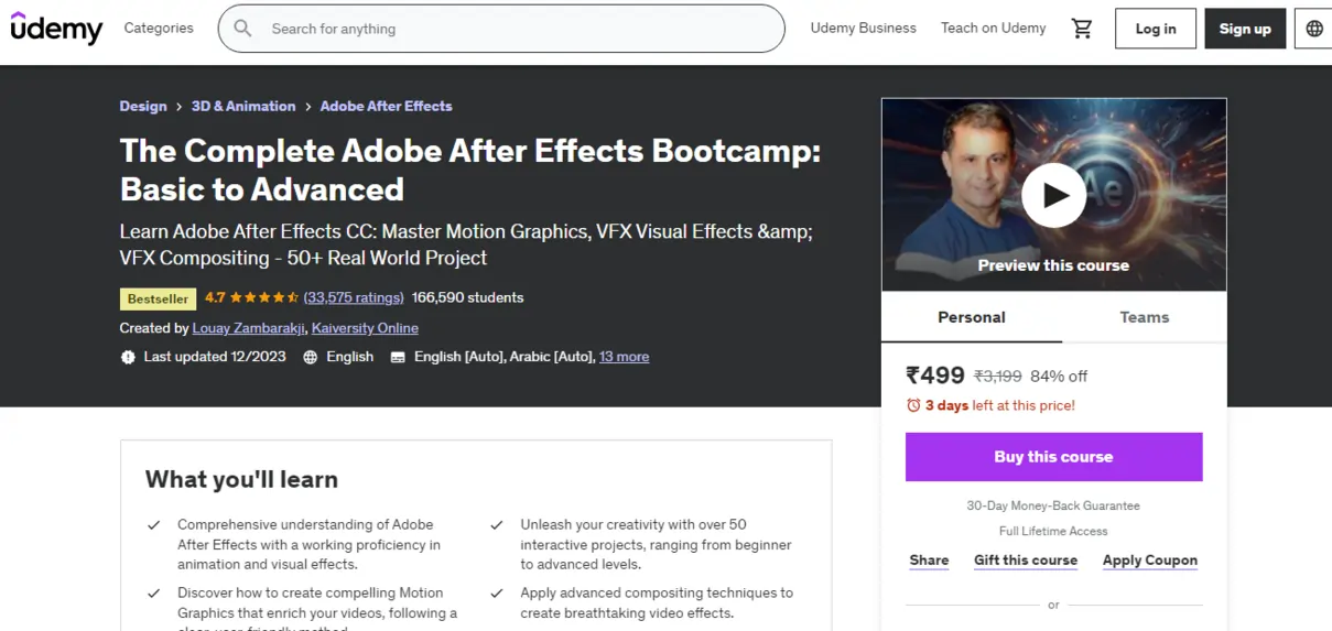 After Effects CC Complete Course from Novice to Expert