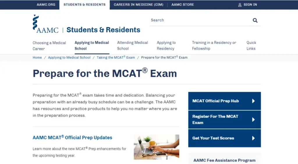 AAMC MCAT Official Prep