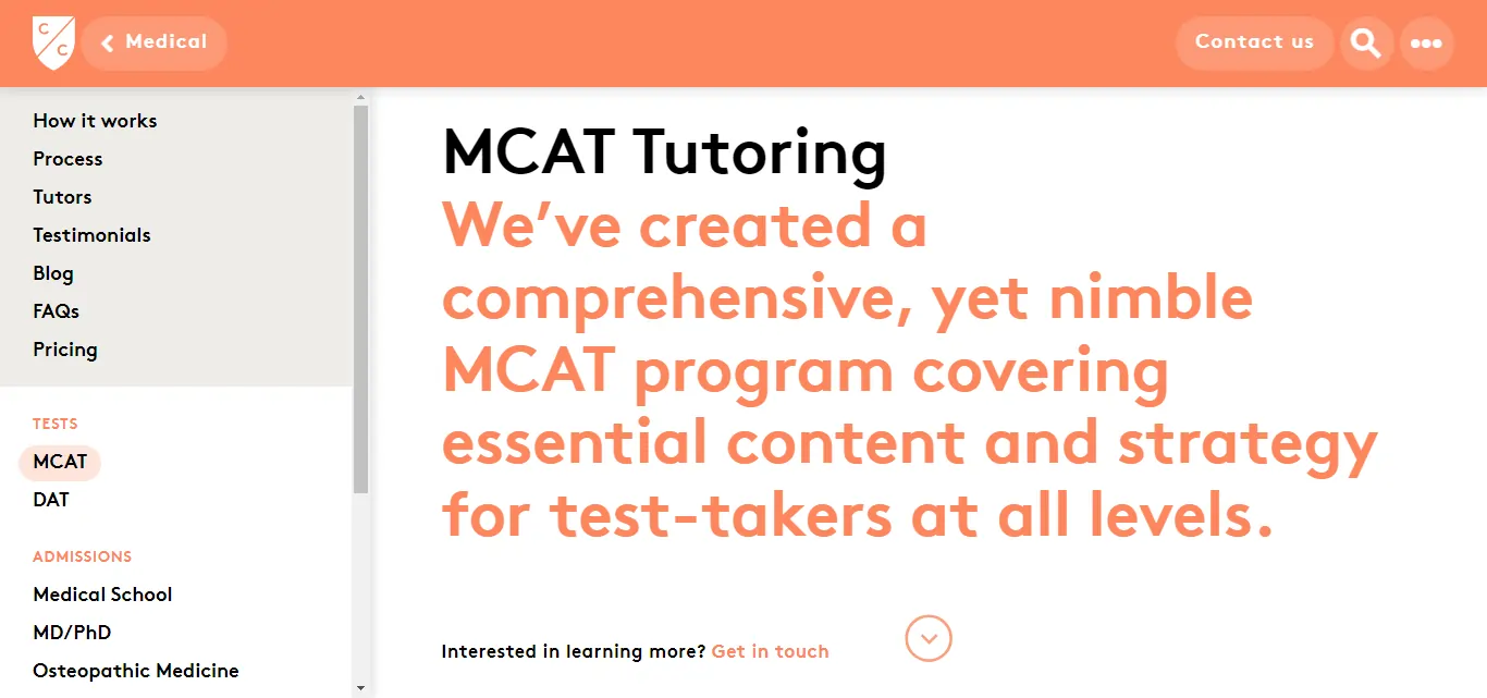 Cambridge Coaching MCAT Prep