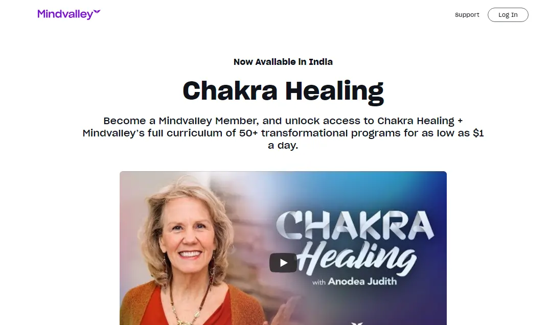 Chakra Healing by Anodea Judith
