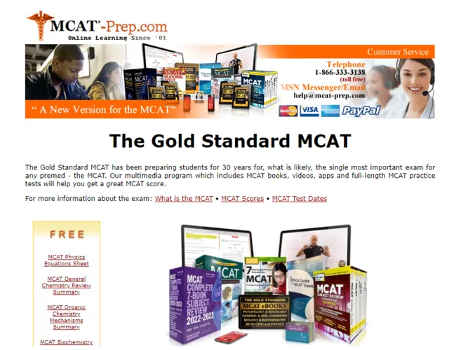 Gold Standard MCAT Prep