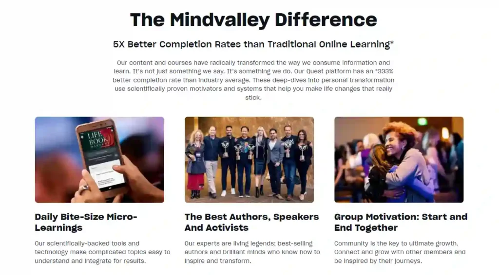 The Mindvalley Difference