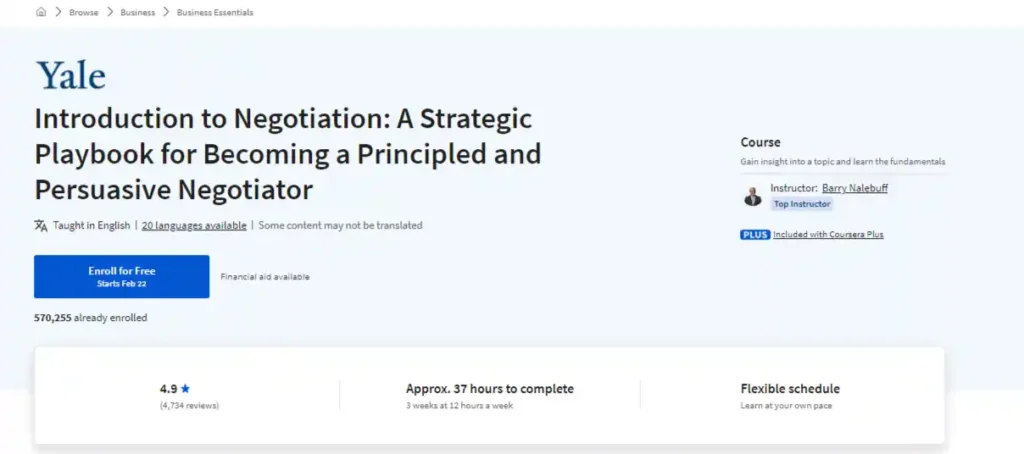 Introduction to Negotiation
