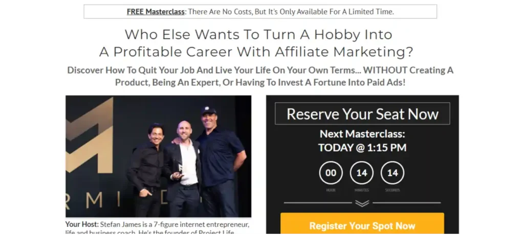 Affiliate Marketing Mastery by Stefan James