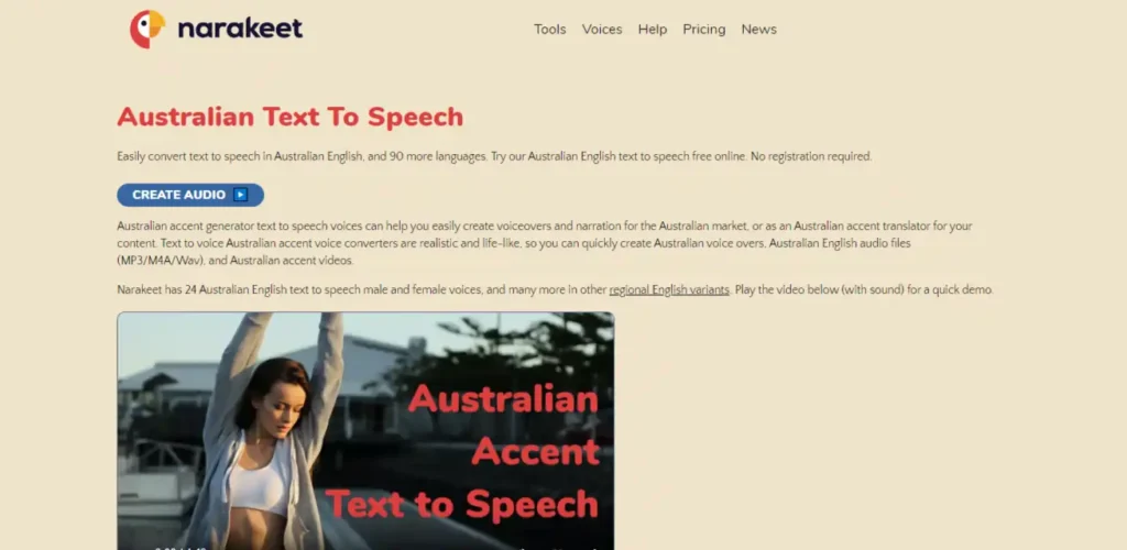 Aussie Text to Speech